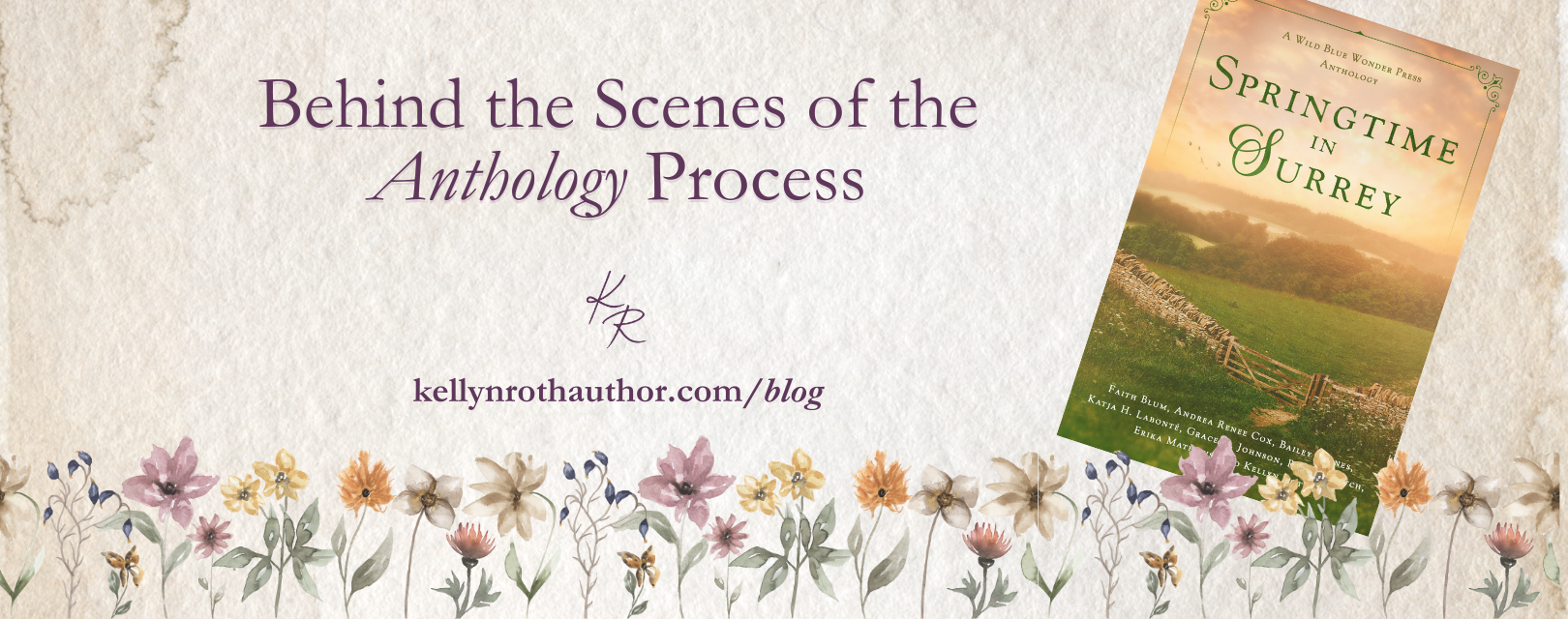 Behind The Scenes Of The Anthology Process | A Year Of Springtime In ...